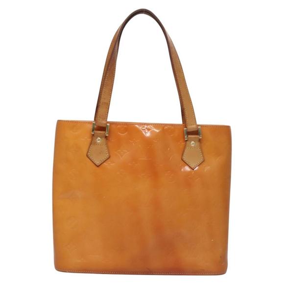 LOUIS VUITTON Monogram Vernis Houston Bag Marshmallow Pink M91302 LV Auth BA543 - Picture 13 of 16